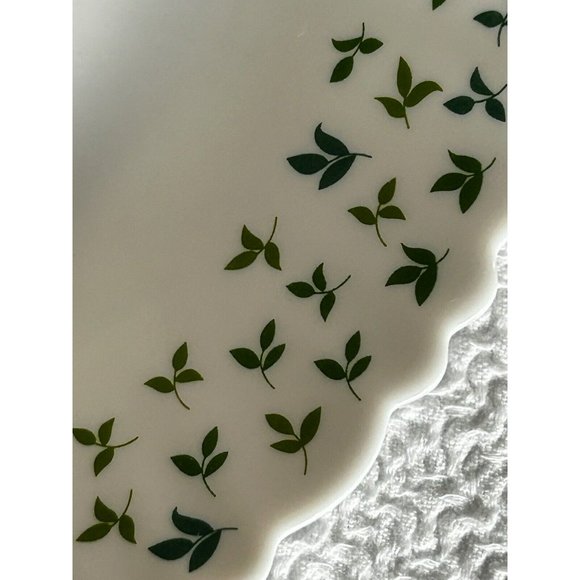 Larah By Borosil (2) Dinner Plates 10”W Sage Silk Opalware  100% Vegan Excellent - Picture 6 of 13